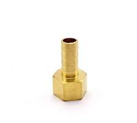 1 pieza de accesorio de manguera de latón de 6 mm a 19 mm, conector de cobre con cola de púa de 1/8", 1/4", 1/2" y 3/8" BSP, adaptador de acoplamiento de unión(8MM_1/8")