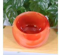 1 pieza de cuenco aleatorio de blanca artificial, para guardar piedras pequeñas, decoración del hogar, regalo de , no para