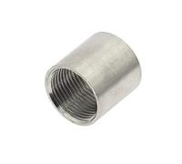 1 pieza de montaje de tubería de agua de acero inoxidable 304 1/8 "1/4" 3/8 "1/2" 3/4 "1" 1-1/4 "1-1/2" adaptador de instalación de tubería roscada hembra recta(Female Threaded,DN20)