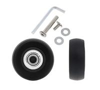 1 pieza de repuesto de maleta de viaje, accesorios de reparación de ruedas de 360 grados, herramienta de rueda de carrito
