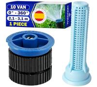 1 Pieza Difusor Tobera 10 VAN para Aspersores Riego Cesped Alcance 2,1-3,1m