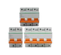 1 pieza Disyuntor Polos 3P/4P Corriente 80/100/125A | Componente de conmutación y protección contra sobrecorriente(80A; 3P)