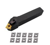 1 pieza MCSNR1616H12 MCSNR2020K12 MCSNR2525M12 portaherramientas de torneado exterior carburo CNMG(CNMG120408,MCSNR2020K12_STAINLESS STEEL)