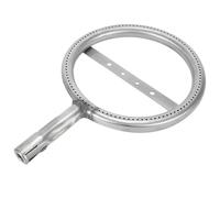 1 quemador universal de acero inoxidable para parrilla de gas, quemador redondo para barbacoa, diámetro de 19 cm