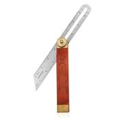 1 regla de biselado para carpintería, regla en T de ángulo ajustable, herramienta cuadrada de carpintería, herramienta ajustable para manualidades