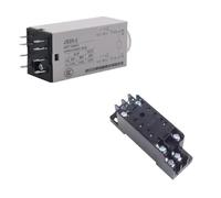 1 relé JSZ6-4 JSZ6-2 H3Y-4 H3Y-2, CC 24 V, CA 220 V, 1 s, 5 s, 10 s, 60 s, 8 pines, 14 pines(8PIN WITH BASE,DC24V)