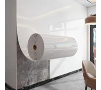 1 rollo de azulejo de imitación de espuma gruesa de mármol, papel tapiz autoadhesivo, decoración para dormitorio, sala de estar, baño, pegatina de pared impermeable 4 40cmX3m