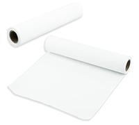 1 Rollo de papel blanco, 22.5 cm x 10 m, papel continuo blanco, rollo de papel para pintar, rollo de papel para manualidades, para papel caballete, papel de tablero, arte de pared, papel de regalo