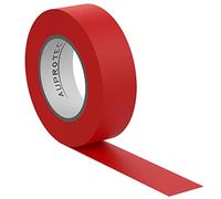 1 rollo VDE cinta aislante eléctrica PVC cinta adhesiva 15mm x 10m DIN EN 60454-3-1 color: rojo