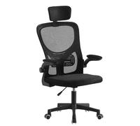 1 Silla de Oficina con Soporte Lumbar Giratoria Escritorio Sillon Ruedas Despacho casa salon habitacion ergonómica Gaming, escritorio, con reposacabezas 118cm negro rosa