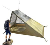 1 Tent, Oxford portátil Lightweight Tent, Camping Shelter, Breathable Sleeping Bag, Camp Bedding for Hiking, Road Trips, Outdoor Picnic, Adventure, 82.68 x 35.43 x 47.24 in
