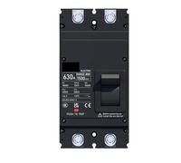 1 Uds 1500V DC disyuntor de caja moldeada 100A 125A 200A 250A 400A 630A 800A interruptor de desconexión DHM3Z(2P-24VShunt trip,500A 1500V)