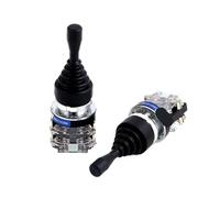 1 Uds 2/4 direcciones momentáneo/autoblocante interruptor con palanca de mandos Negro transparente HKA1-41Z02/41Z04/41Y02/41Y04(HKA1-41Z02 Momentary)