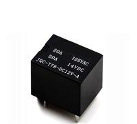 1 Uds 20A DC 4 pines 5 pines 5V 12V 24V pequeño relé electromagnético T78 T74(12V)