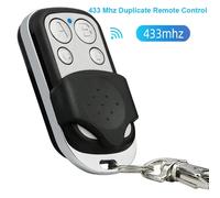 1 Uds 433MHZ 4 botones clon código rodante de aprendizaje fijo abridor de puerta de garaje Universal duplicador de Control remoto garaje