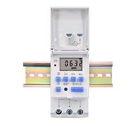 1 Uds 7 días programable Digital tiempo relé temporizador interruptor Control AC 220V 230V 12V 24V 48V 16A(30a,New AC DC 12V)