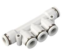 1 Uds conector neumático mejor calidad conectores de tubería de plástico de alta resistencia accesorios blancos adaptador de 6mm 8mm conector de tubo de rosca BSPT(PK,10mm)