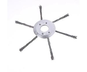 1 Uds. Cortacésped de 7/8/9 pulgadas, alambre de acero, cabezal de corte de malezas, rueda de eliminación de óxido, rueda de eliminación de malezas, cortacésped, piezas universales A3