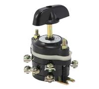 1 Uds HZ10-10P/3 interruptor giratorio HZ10-25P/2 10A 220V 380V Selector de cambio de soldador piezas de repuesto de enganche de 3 posiciones(HZ10-25P-2)