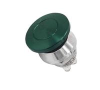 1 Uds. Interruptor de botón grande rojo de 16/19/22MM parada de arranque instantáneo autorrecuperación