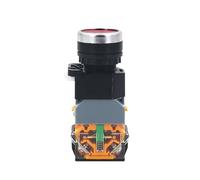 1 Uds interruptor de botón interruptores de arranque de bloqueo automático botón de jog de retorno automático 22MM
