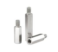 1 uds M12xL+20mm separadores roscados hexagonales hembra-macho
