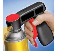 1 Uds. Mango de pintura en aerosol portátil de plástico, película Universal reutilizable que cambia de Color para coche, pistola pulverizadora manual de autopulverización Black Handle