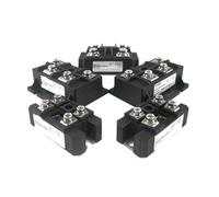 1 Uds MDQ100A 100A Amp 1600V puente rectificador monofásico 12V 24V 36V 48V 220V 480V Módulo de AC-DC 100Amp 1600V rectificador de diodo(Module with radiator,MDQ100A)