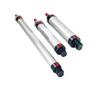 1 Uds. Mini cilindro neumático serie MAL 16/20/25/32/40mm de diámetro 25-400mm de carrera cilindro de aire de aleación de aluminio de doble acción(75mm Stroke,40mm Bore)
