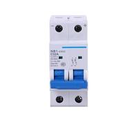 1 Uds NB1-63DC DC MCB Con Liberación De Derivación Energía Solar Fotovoltaica Mini Disyuntor 1P 2P 4P DC250V DC500V DC1000V NB1 S9 Componentes electricos