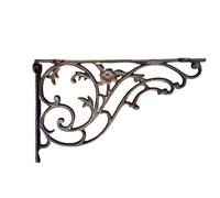 1 Uds. Soportes de estante decorativos hierro fundido vid antigua Vintage Para Hogar