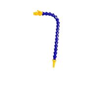 1 Uds tubo neumático 1/4 "3/8" 1/2 "rosca macho plástico Flexible agua aceite refrigerante manguera for torno CNC máquina(Round-300mm,1/2")