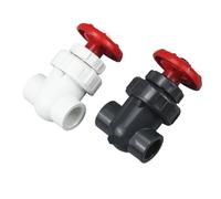 1 Uds UPVC ID 20/25/32/40/50mm válvula de compuerta Control flujo interruptor PVC bola for riego jardín acuario AC230V)(Inner Dia63mm(dn50),AC230V)