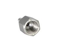 1 unidad BSP hembra recta espiga for manguera conexión de tubería de unión 304 conector de acero inoxidable accesorios de cola(4mm)