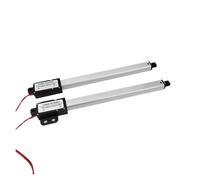 1 unidad de actuador lineal eléctrico micro mini 150 mm/200 mm y 12 V CC, compatible con controladores motor 30 N/60 N/100 N/150 N varillas empuje eléctricas(A Type 200mm,120N 6mm s)