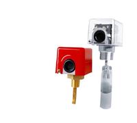 1 unidad de interruptor de flujo de paleta, controlador de flujo HFS-25 HFS-20 HFS-15, sensor de líquido de latón, tipo montado en tubería.(HFS-25 BRASS)