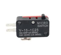 1 unidad de interruptor de límite de recorrido V-15, V-152, V-153, V-154, V-155, V-156, 1C25, 10 A, 250 V(V-152-1C25,5pcs)
