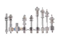 1 unidad PF/PA/PFG-60 Accesorios for manipulador de ventosa de vacío Soporte industrial Caucho de nitrilo Conectores de boquilla de ventosa de vacío Neumático