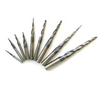 1 UNIDS 3.175 mm 6 mm 8 mm Vástago Carburo Espiral Cónico Bola Punta Molino 2 Flautas Router Bit Carpintería CNC 2D 3D Talla Bits Fresa de Madera(R1.0xD6x20x50L)