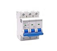 1 Unids Disyuntor 3 Polos Din Rail 400V~ Hogar Mini Interruptor de Aire Caja de distribución Equipo mecánico (Size : 3 Pole, Color : 6A)(10a)
