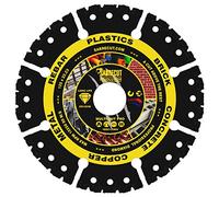 1 x SabreCut VBSC125MU 125 mm (5") x 22,23 mm Diámetro interior Soldada al vacío Multi material Amoladora angular Sierra circular Hoja de disco de diamante