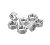 10-100 Uds A4-80 Tuercas Hexagonales De Rosca Gruesa Métricas DIN934 M3 M4 M5 M6 M8 M10 316 Estándar Acero Inoxidable for Pernos Tornillo(M8 20PCS)
