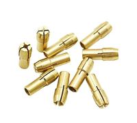 10/11 Unids/lote Mini Taladro Portabrocas De Latón for Herramienta Rotativa 0,5-3,2mm Y Tuerca for Juego Accesorios(11Pcs 4.3mm)