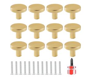 10/12/20 piezas perilla de gabinete manija cajón tiradores de mano reemplazo muebles armario puerta cajón DIY perillas tiradores Black 1-20Pcs