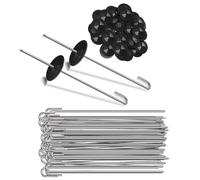 10/20/30/40/50 Piezas de Clips de Fijación para Paneles Solares, Protectores de Acero Inoxidable contra Aves y Animales para Cercas de Palomas, Clips para Paneles Solares 10pcs