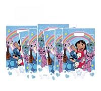 10/20/30 Bolsas de Regalo de Lilo y Stitch con Asas, Bolsas de Regalo para Fiestas, Decoración para Baby Shower y Cumpleaños Infantiles e