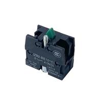 10 accesorios de la serie XB2 interruptor botón bloque contacto 10A ZB2BE102C ZB2-BE101C(No,Brass)