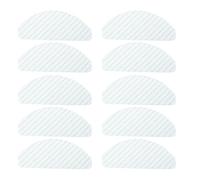 10 almohadillas desechables para fregona de robot de barrido, paños de repuesto para T9 T8 AIVI N8, almohadillas de limpieza de microfibra de alta absorción con diseño de rayas