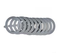 10 anillos de sellado de silicona de repuesto para tapa, junta de goma hermética de 9,5 cm de diámetro exterior, resistente al calor, reutilizable para mermelada, verduras agrias, conserva, blanco