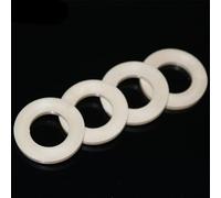 10 arandelas de PTFE DIN125 M3-M20 | Juntas planas redondas de politetrafluoroetileno for sellado y aislamiento(M18)
